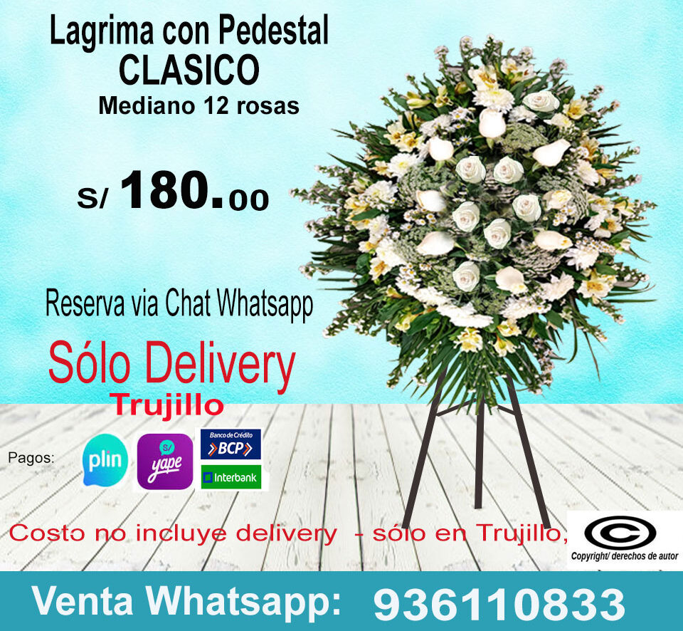 Florerias en Trujillo, Coronas de Condolencias